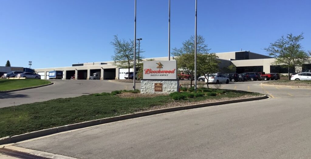 Beachwood Building with their sign